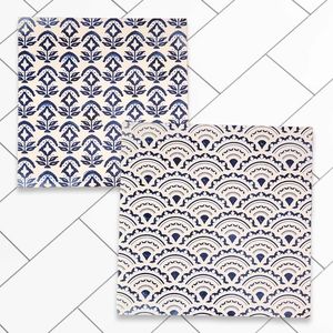 🔥PRICE DROP🔥 EUC TWO DAMASK STYLE ART PRINT CANVAS WALL DECOR SQUARES